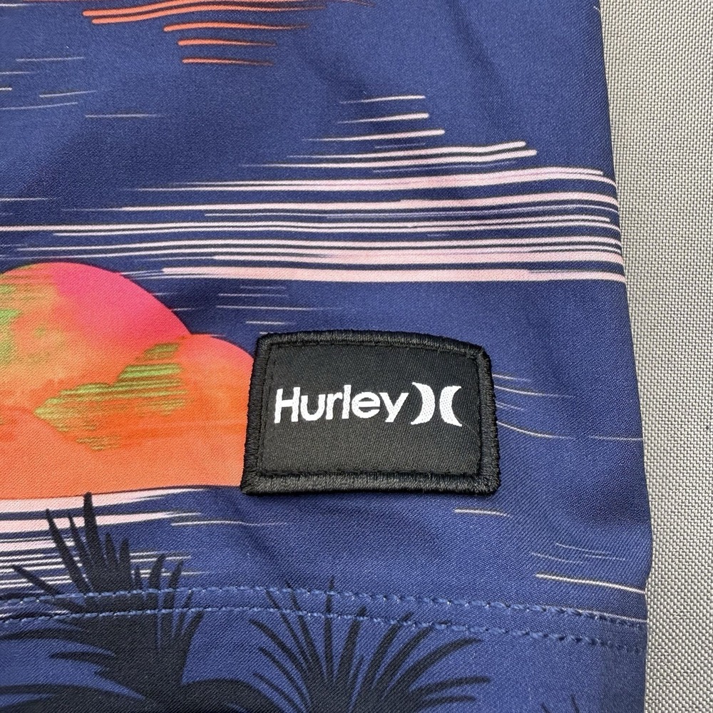Hurley Phantom Weekender Board Shorts NWT Mens 30 Blue 8.5" inseam Beach - Picture 2 of 14